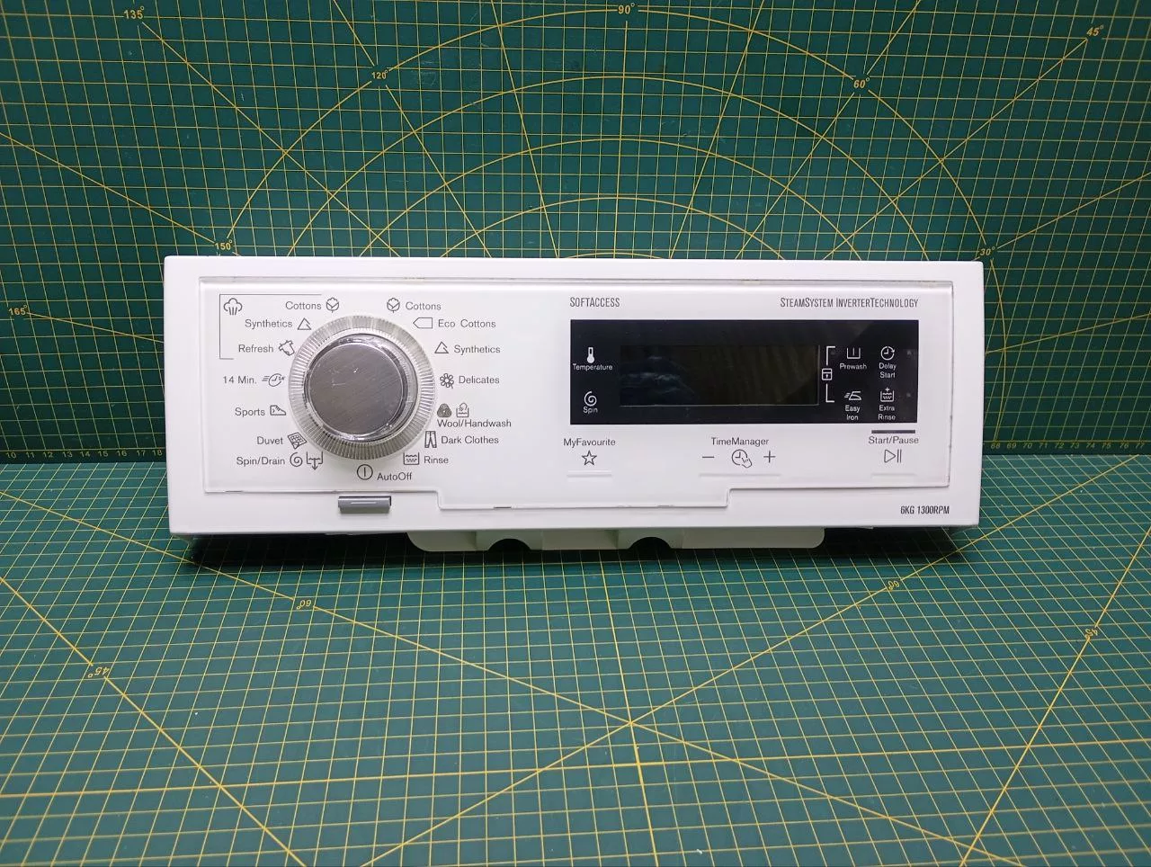 Панель управления Electrolux EWT1378VOW для машин с вертикальной загрузкой