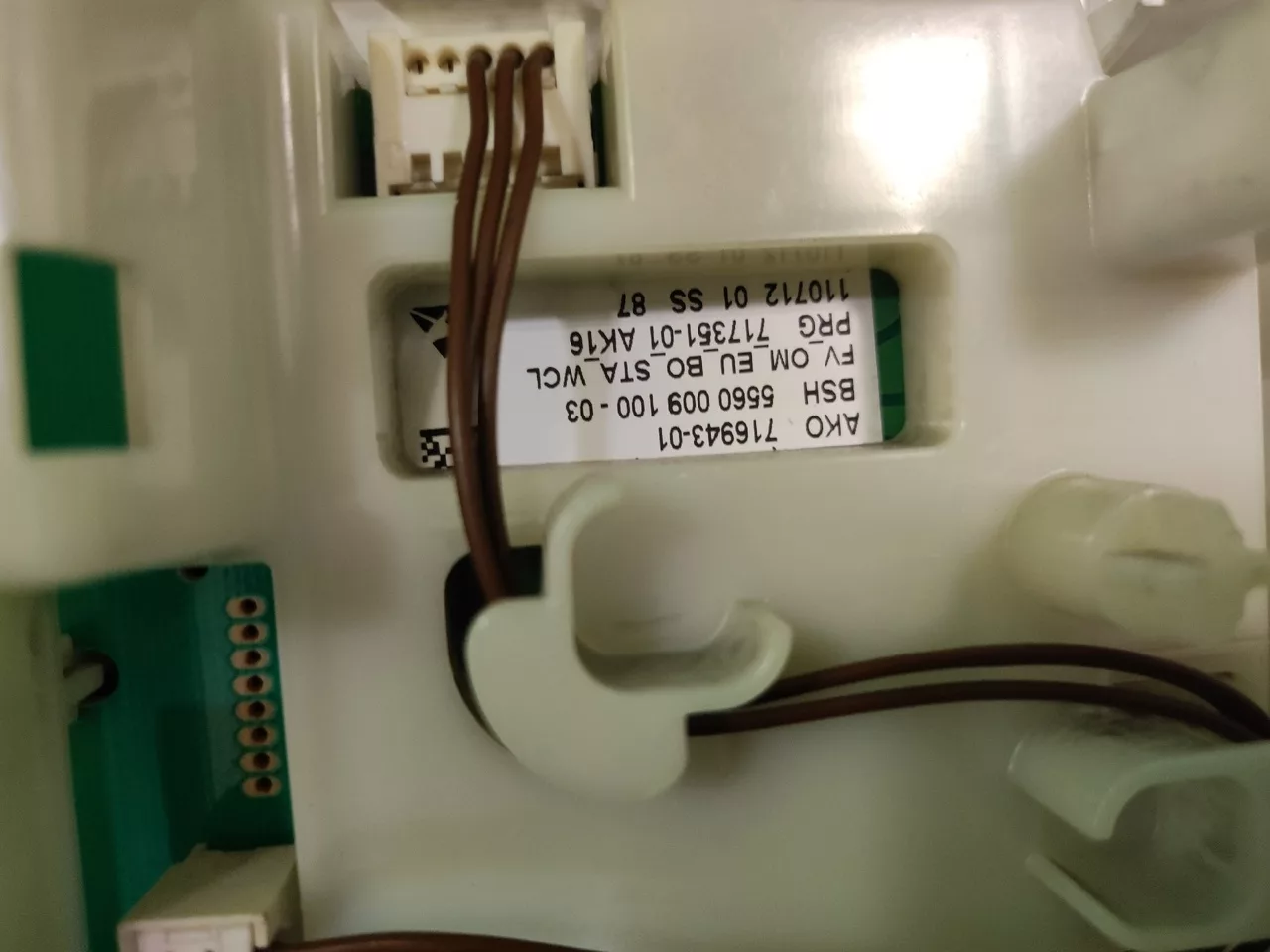 Модуль управления Bosch EPW65533 для стиральной машины