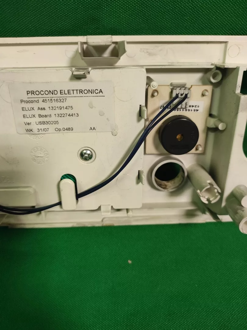 Панель управления ELECTROLUX EWX 1237