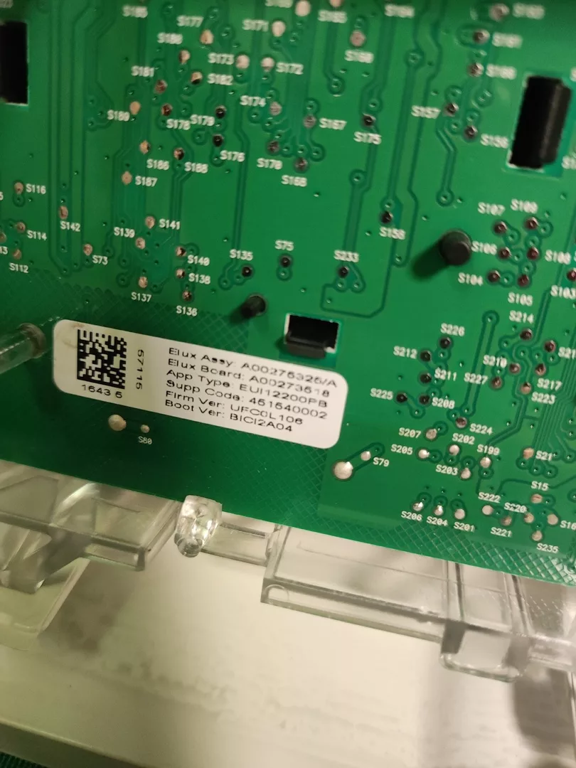 1l9F9fCipks Модуль управления Electrolux EWT 0862IDW вертик.загрузка