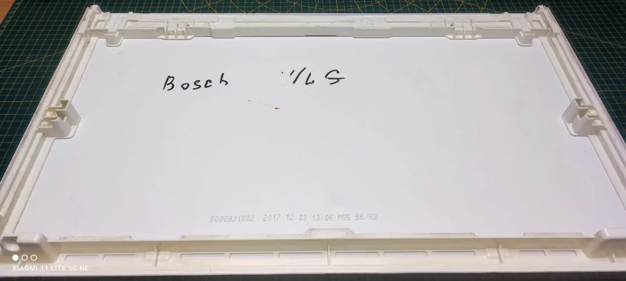 Верхняя панель корпуса Bosch 900077974 к стиральной машине