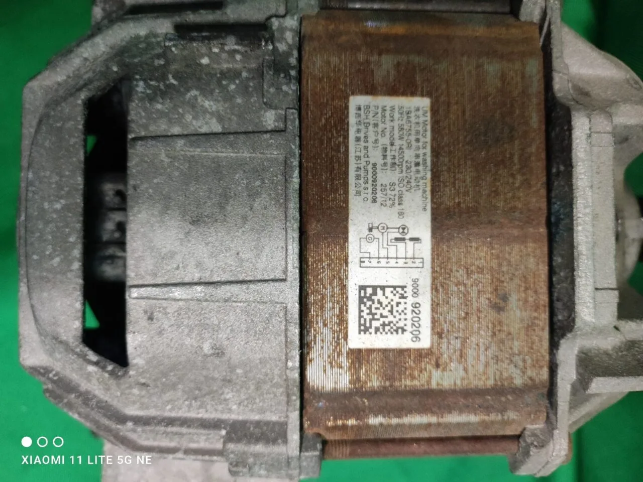 Двигатель Bosch 9000920206 - 6 контактов большой статор