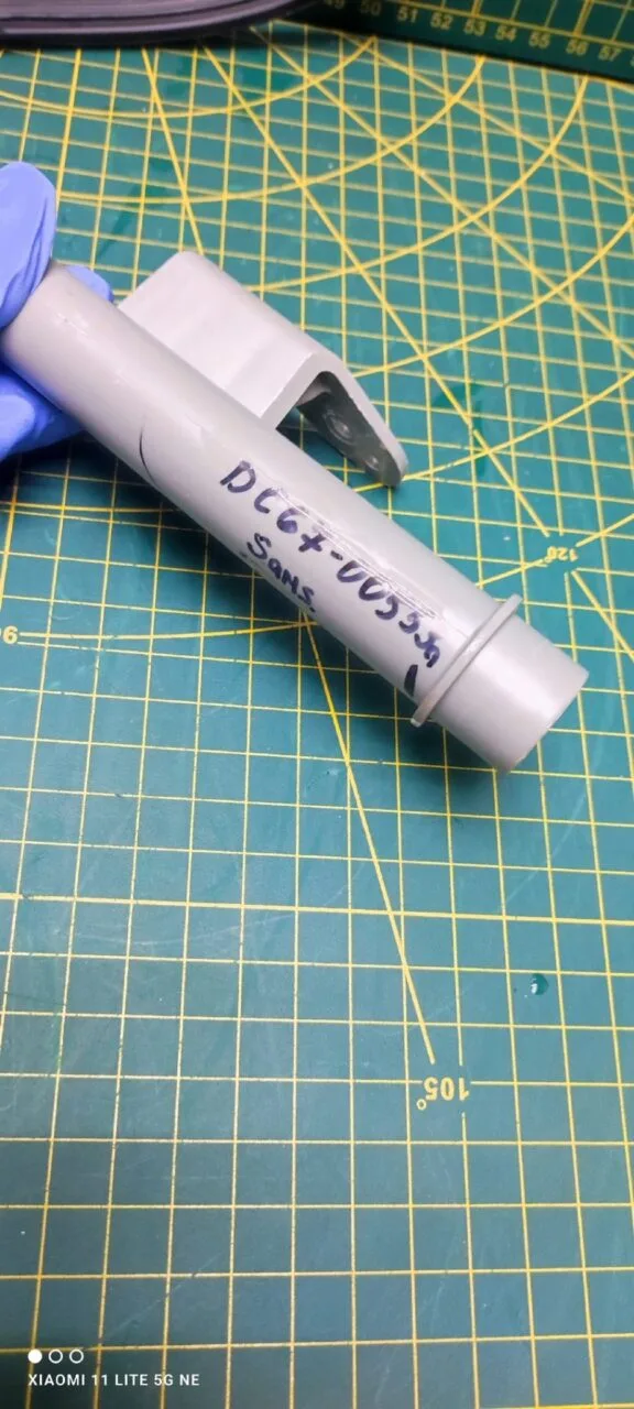 Патрубок прессостата Samsung DC67-00553A для стиральной машины