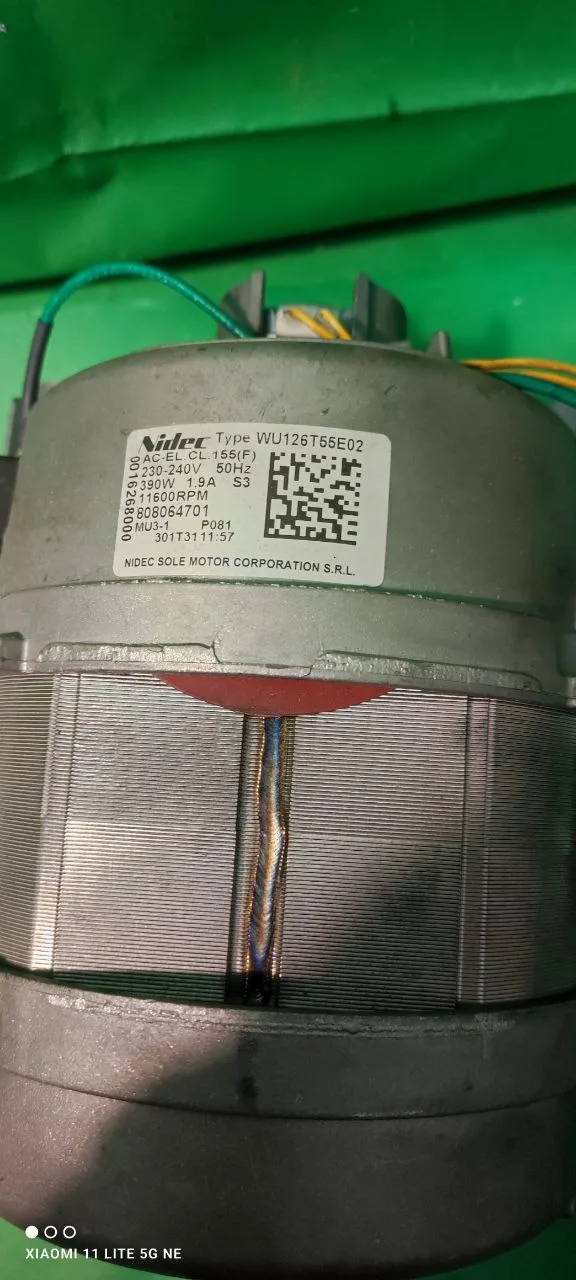 Двигатель Electrolux Nidec 808064701 - 7 контактов