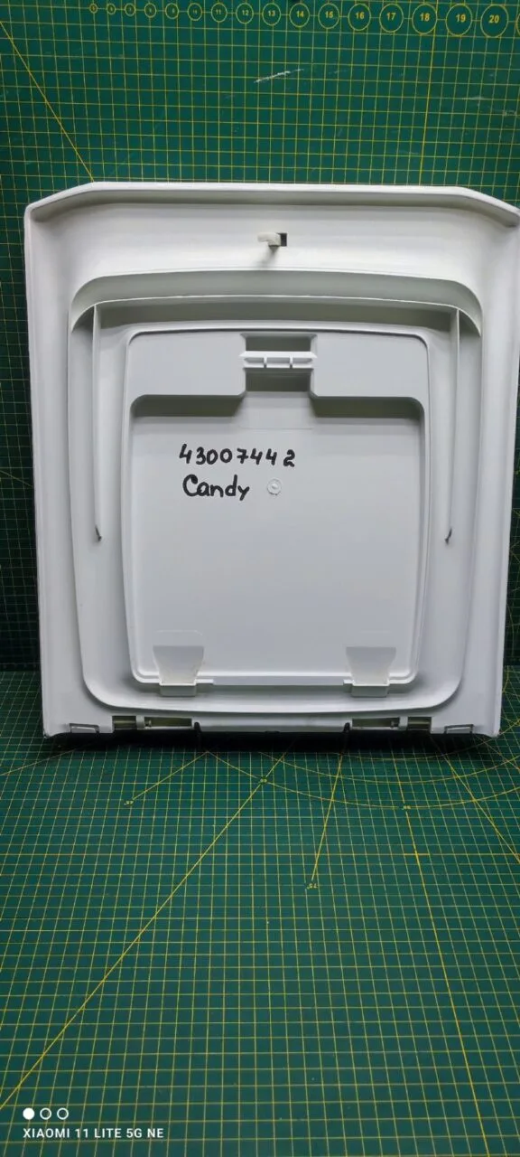 Крышка люка	Candy 43007442 для стиральной машины с вертикальной загрузкой