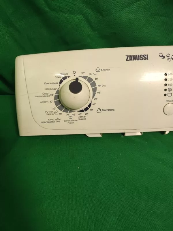 ЭЛЕМЕНТЫ УПРАВЛЕНИЯ Zanussi ZWP582 (ТОЛЬКО ПЛАСТИК) ДЛЯ ВЕРТИКАЛЬНОЙ СТИРАЛЬНОЙ МАШИНЫ