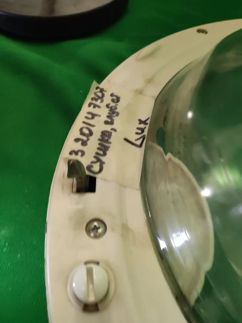 Люк Electrolux 1320147307 глубокое стекло с сушкой в сборе для стиральной машины