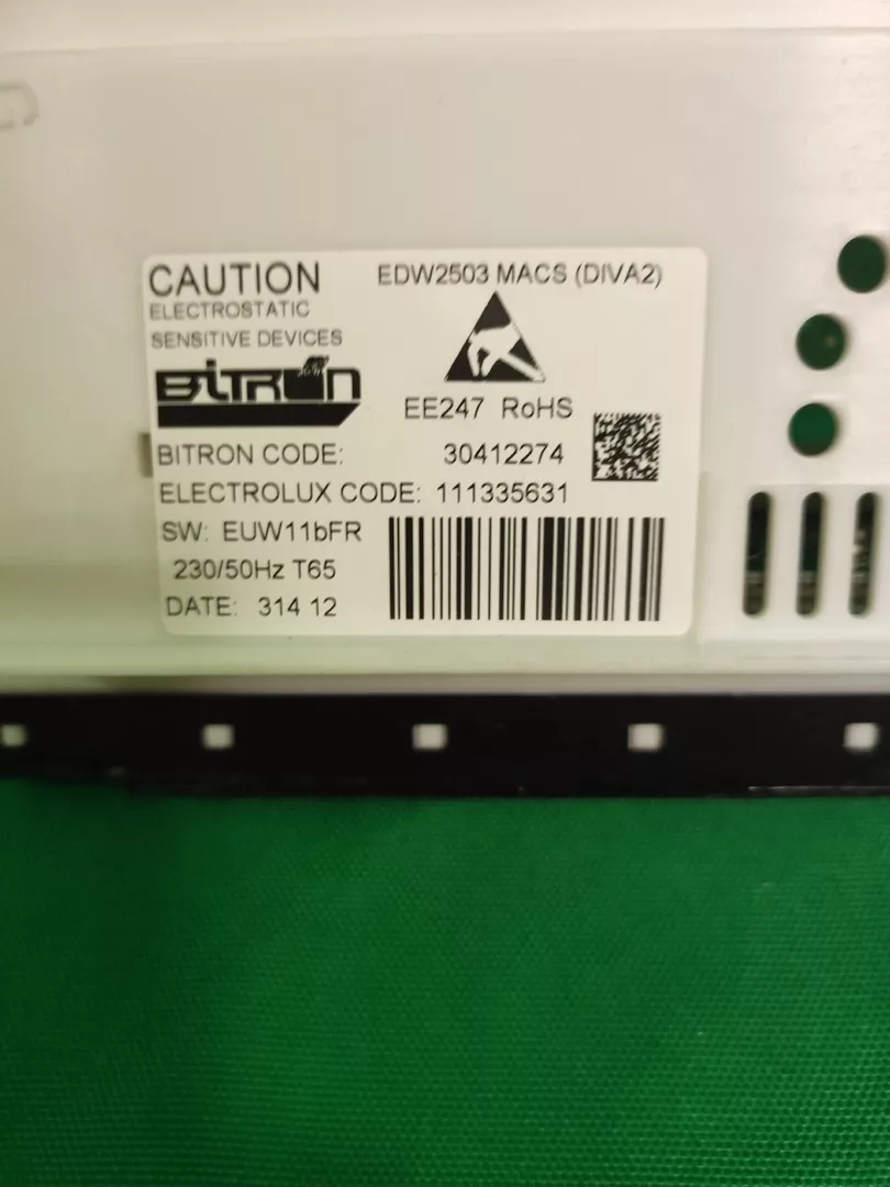 Модуль индикации Electrolux EE247 для посудомоечной машины