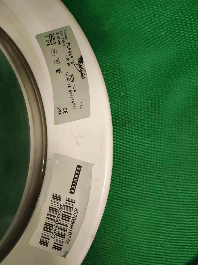 4DQohEjAEPs Люк в сборе Whirlpool 857050810770 для стиральной машины