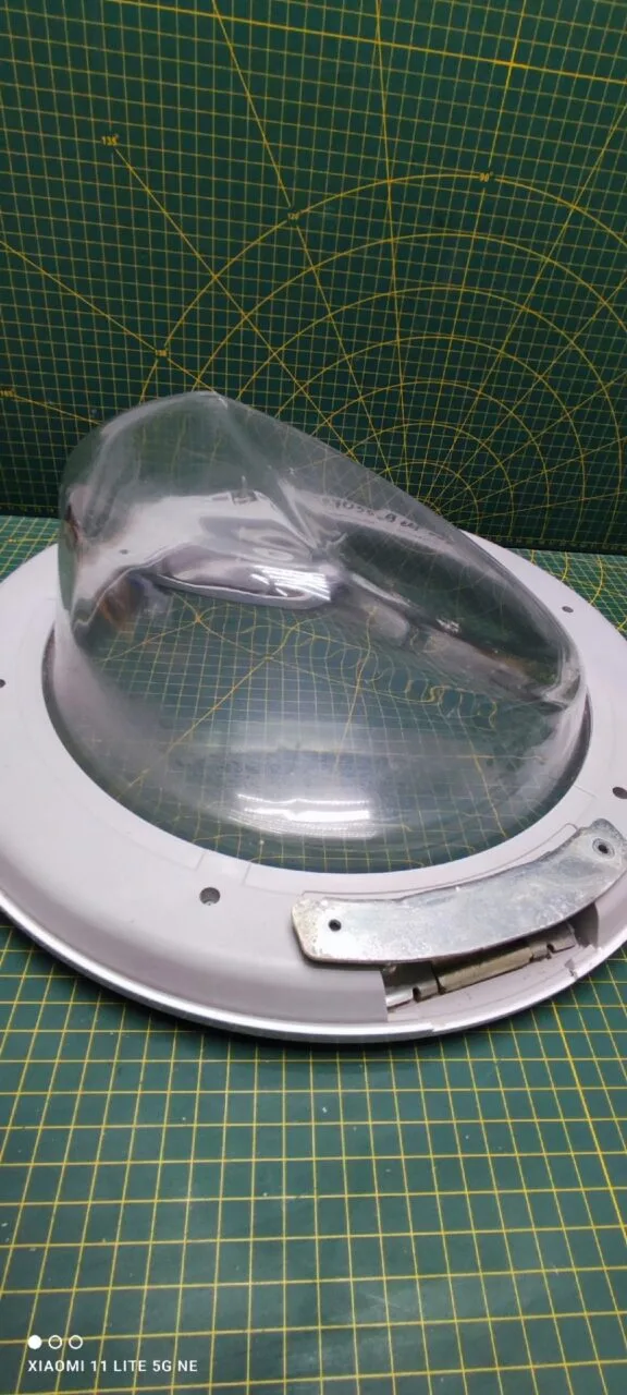 Люк	Indesit C00270559 сер обр двойное стекло (стиральная машина с сушкой)
