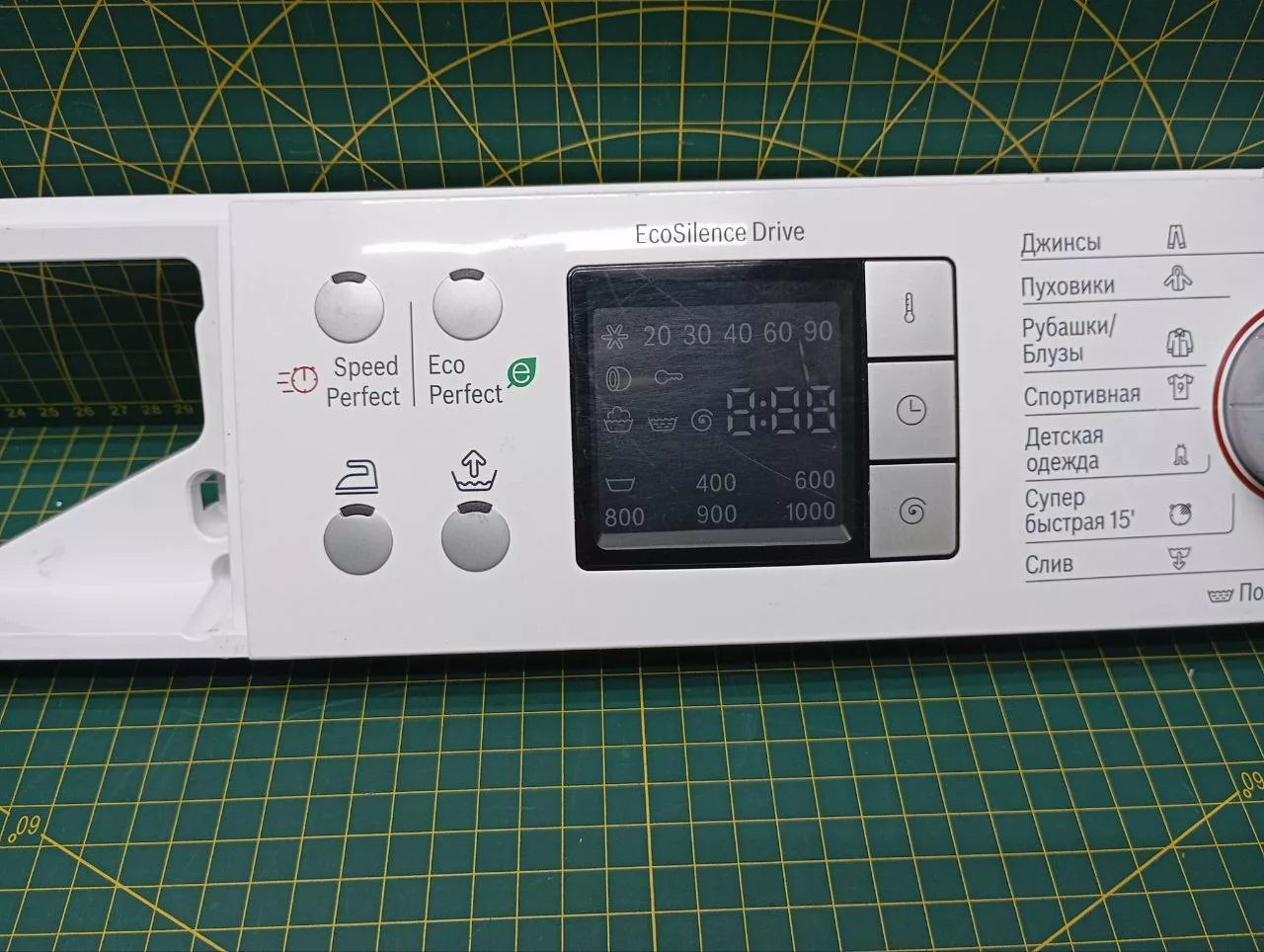 Панель управления Bosch WS12T440OE/10