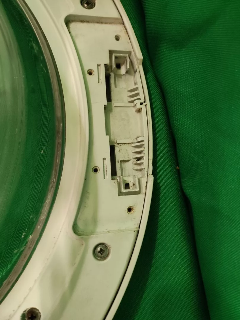Люк в сборе Beko 2842800100 бел для стиральной машины