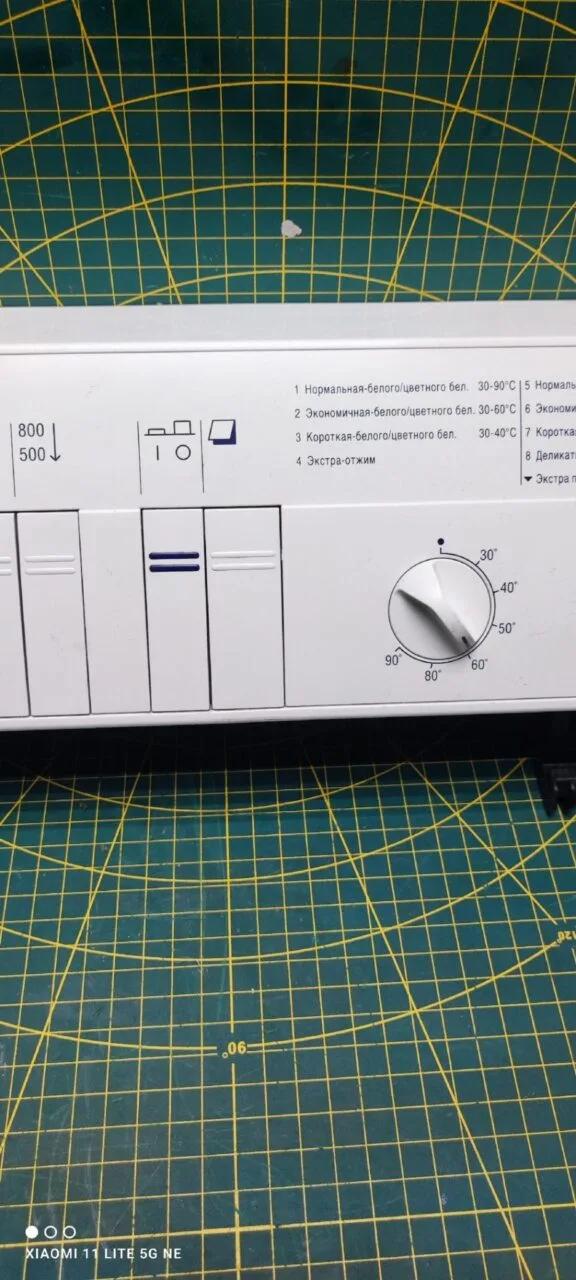 Панель управления Bosch WOF 1610 для стиральной машины
