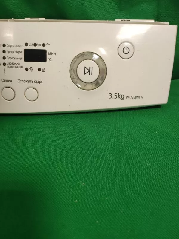Элементы управления Samsung WF7358N1W (Только пластик) для стиральной машины