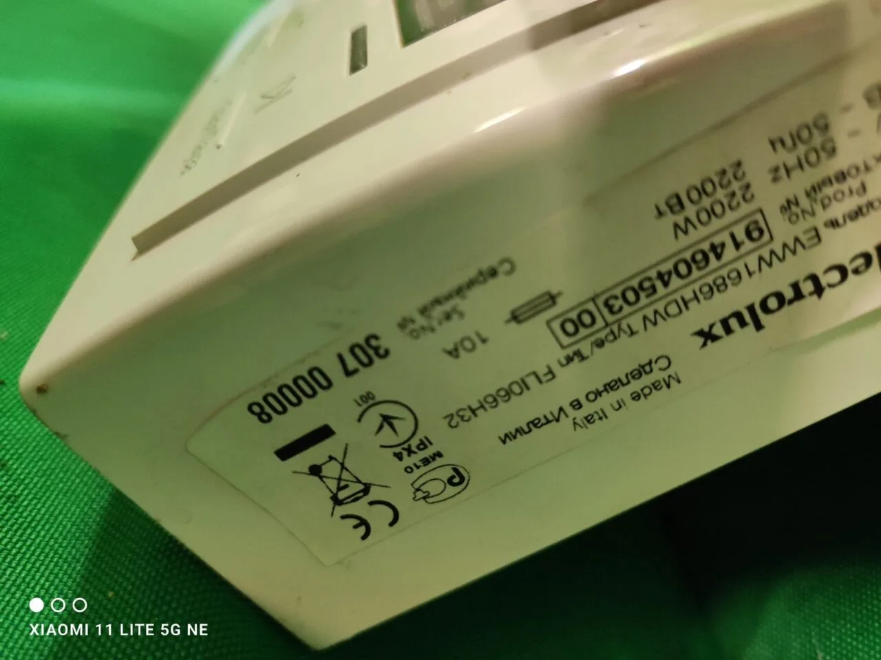 6D1I_JxnDWI Панель управления Electrolux EWW1686HDW