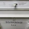 Крышка люка Electrolux 91310122303 стиральной машины с вертикальной загрузкой