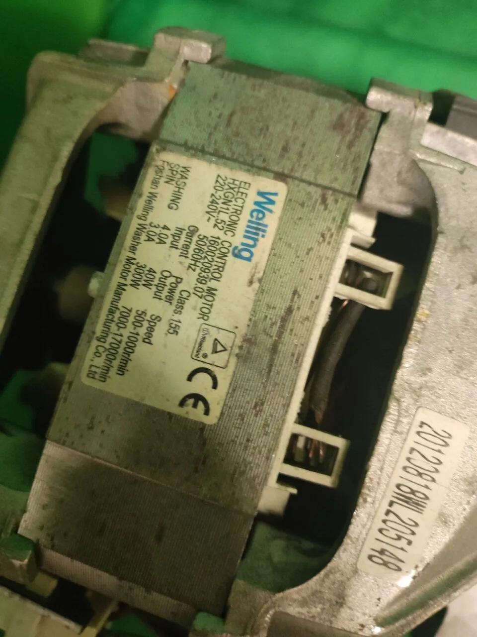 Двигатель Indesit Welling 160020939.07 -6 контактов