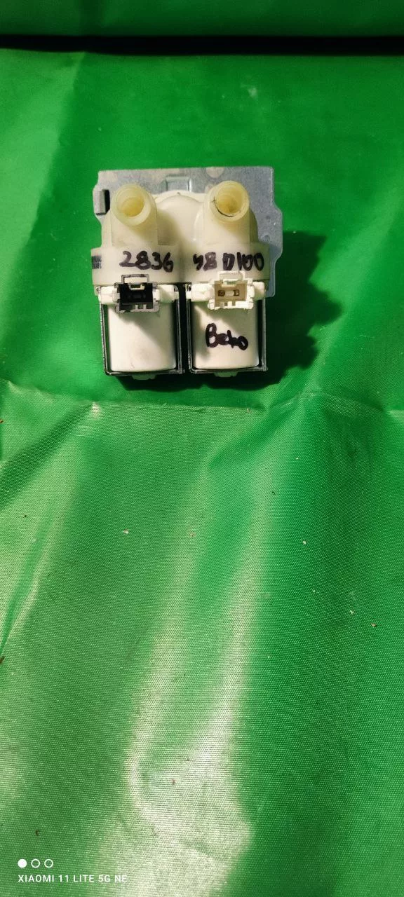 Клапан двойной Beko 2836480100 микрофишка