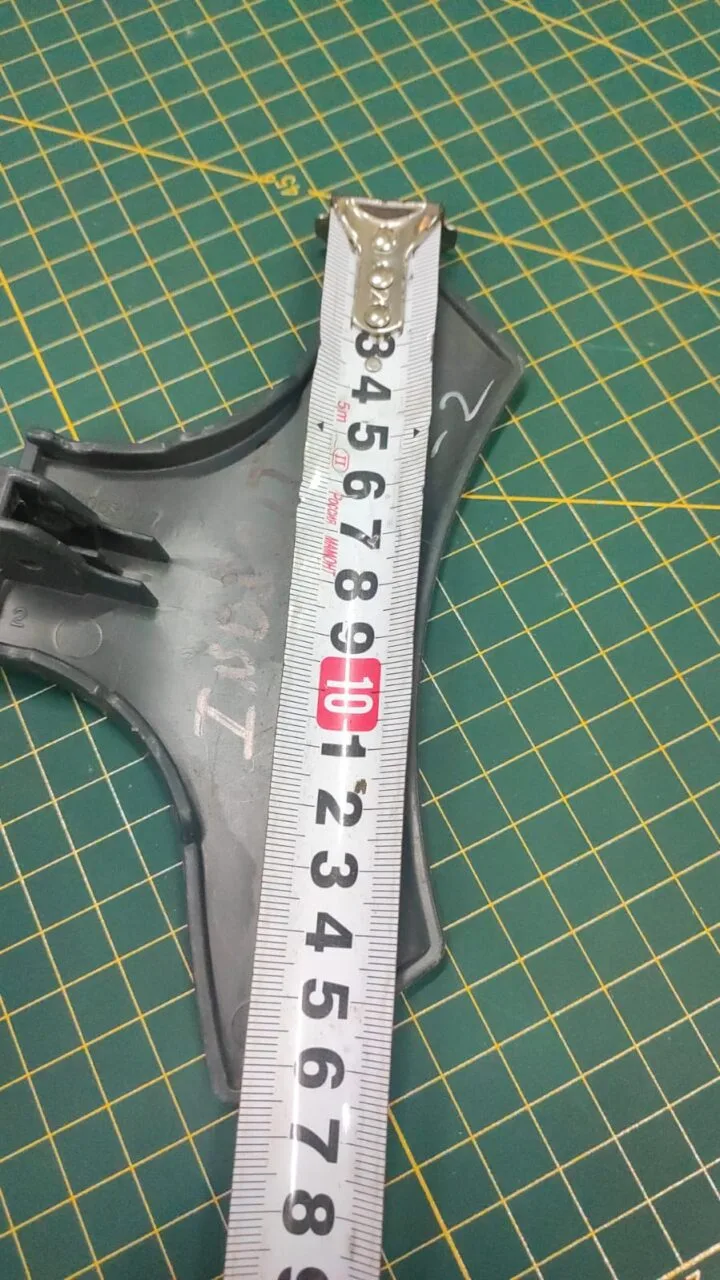 Ручка люка Indesit, Ariston 250007017-2 сер