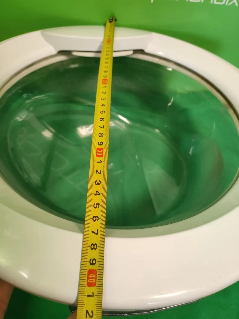 Люк в сборе Indesit C00115842 (глубокое) для стиральной машины