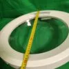 Люк в сборе Beko 2453900100 бел 41см
