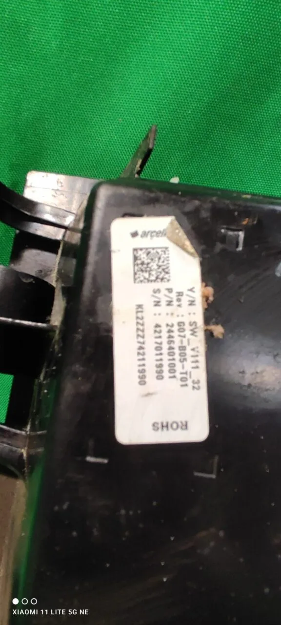 Модуль управления двигателя Beko 2446401001