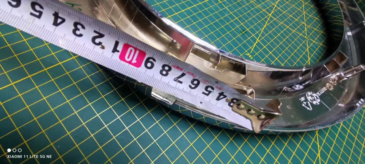 Обрамление внешнее Electrolux 8072236 хром