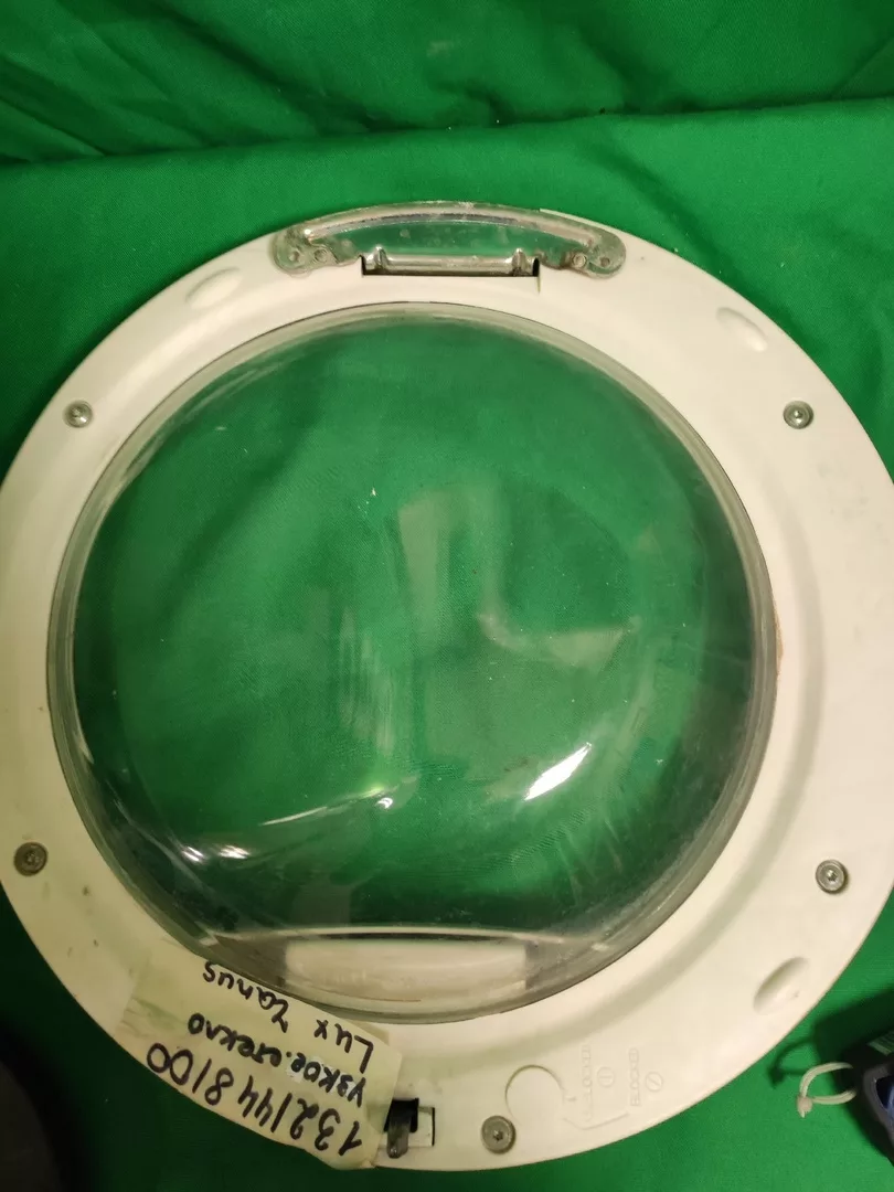 Люк Electrolux 1321448100 узкое стекло в сборе для стиральной машины