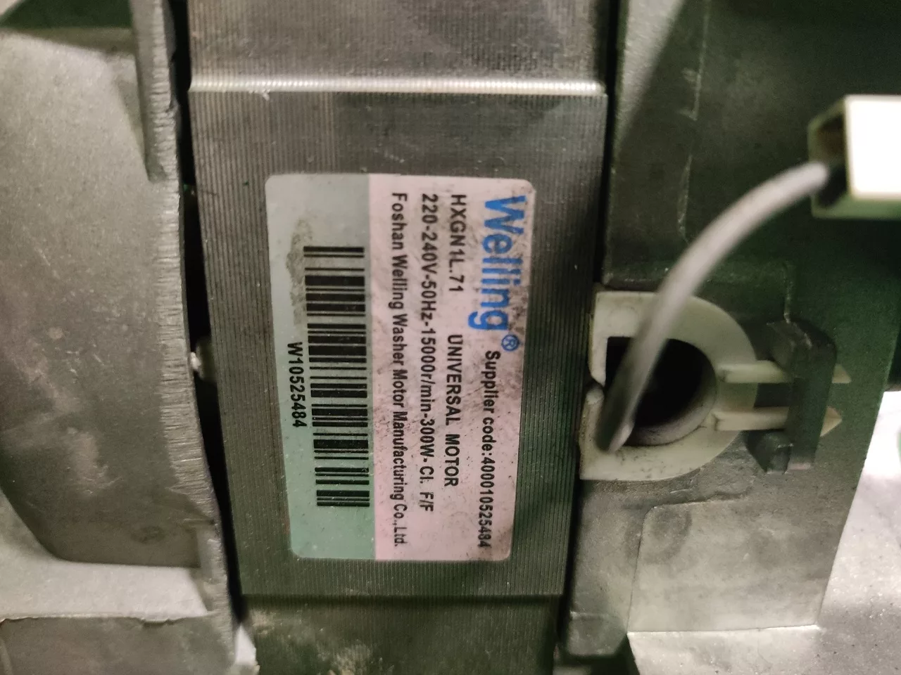 Двигатель Whirlpool 400010525484 Welling - 6контактов