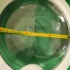 Люк Electrolux 1320147307 глубокое стекло с сушкой в сборе для стиральной машины