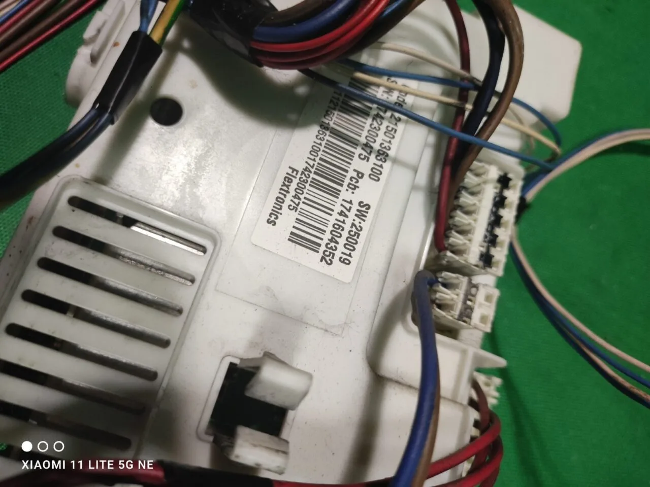 Модуль Indesit IWUC 4105 с дефектом