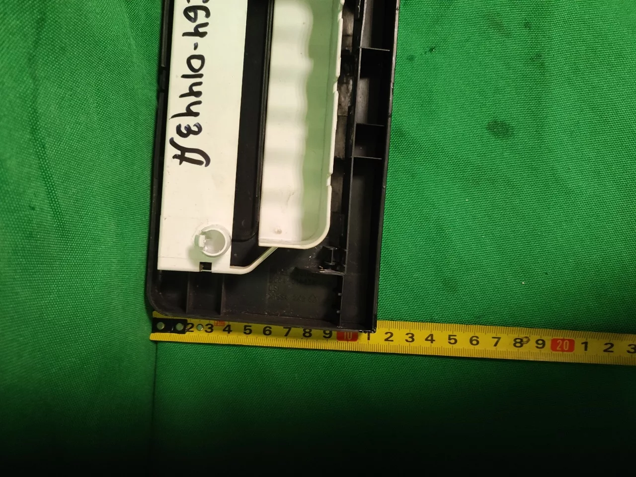 Панель порошкоприемника Samsung DC64-01443A черн для стиральной машины