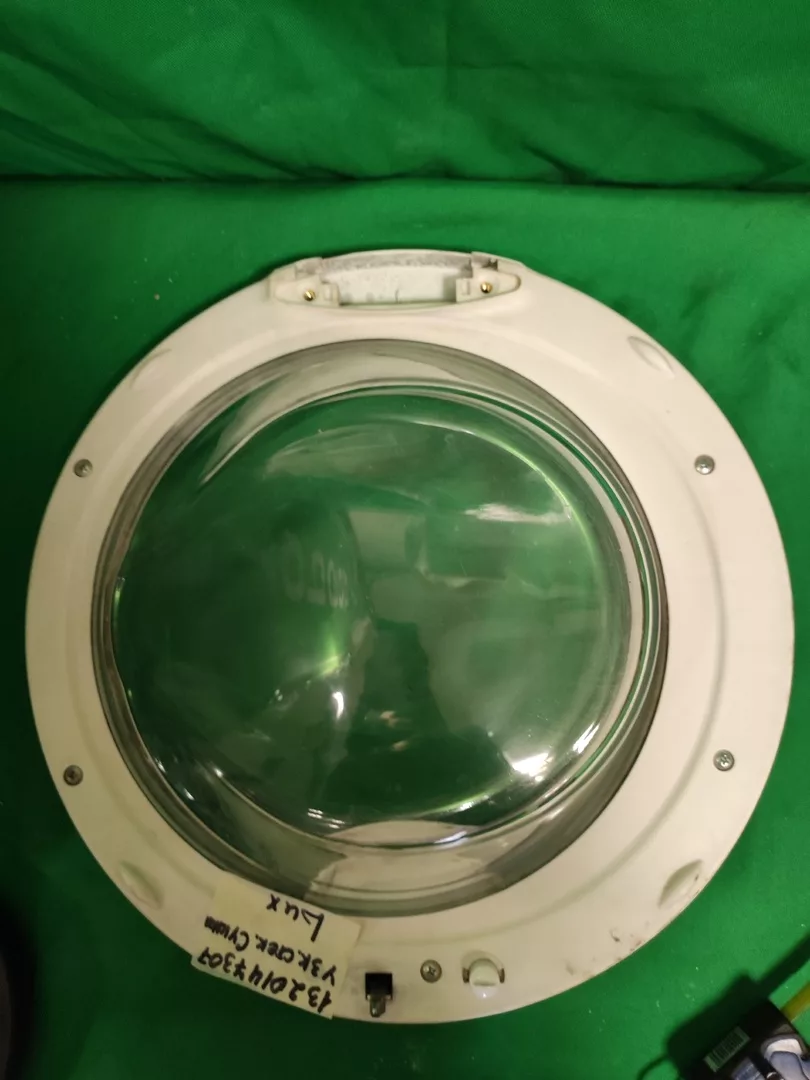 Люк Electrolux 1320147307 узкое стекло с сушкой в сборе для стиральной машины