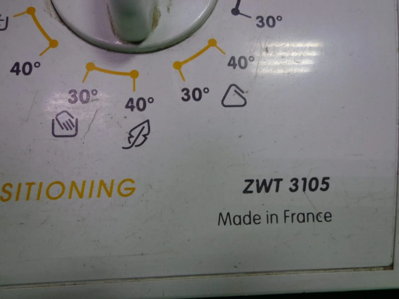 Модуль управления Zanussi ZWT3105 для стиральной машины (вертикальная загрузка)