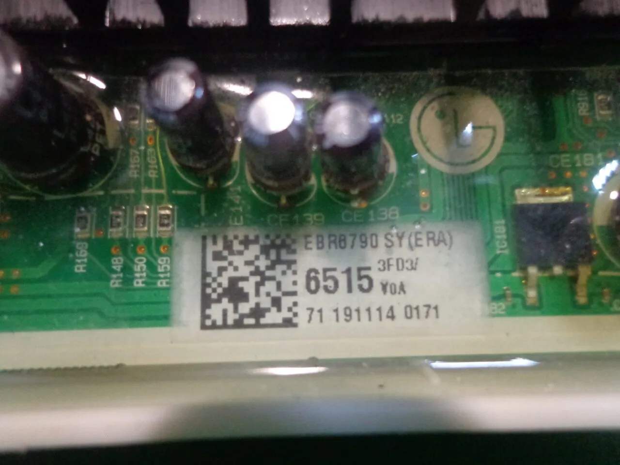 DSC00193 Модуль силовой для стиральной машины LG EBR87906502