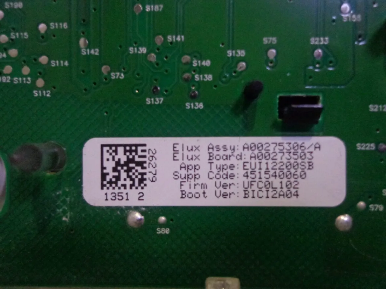 Модуль ELECTROLUX EWS1052EDU