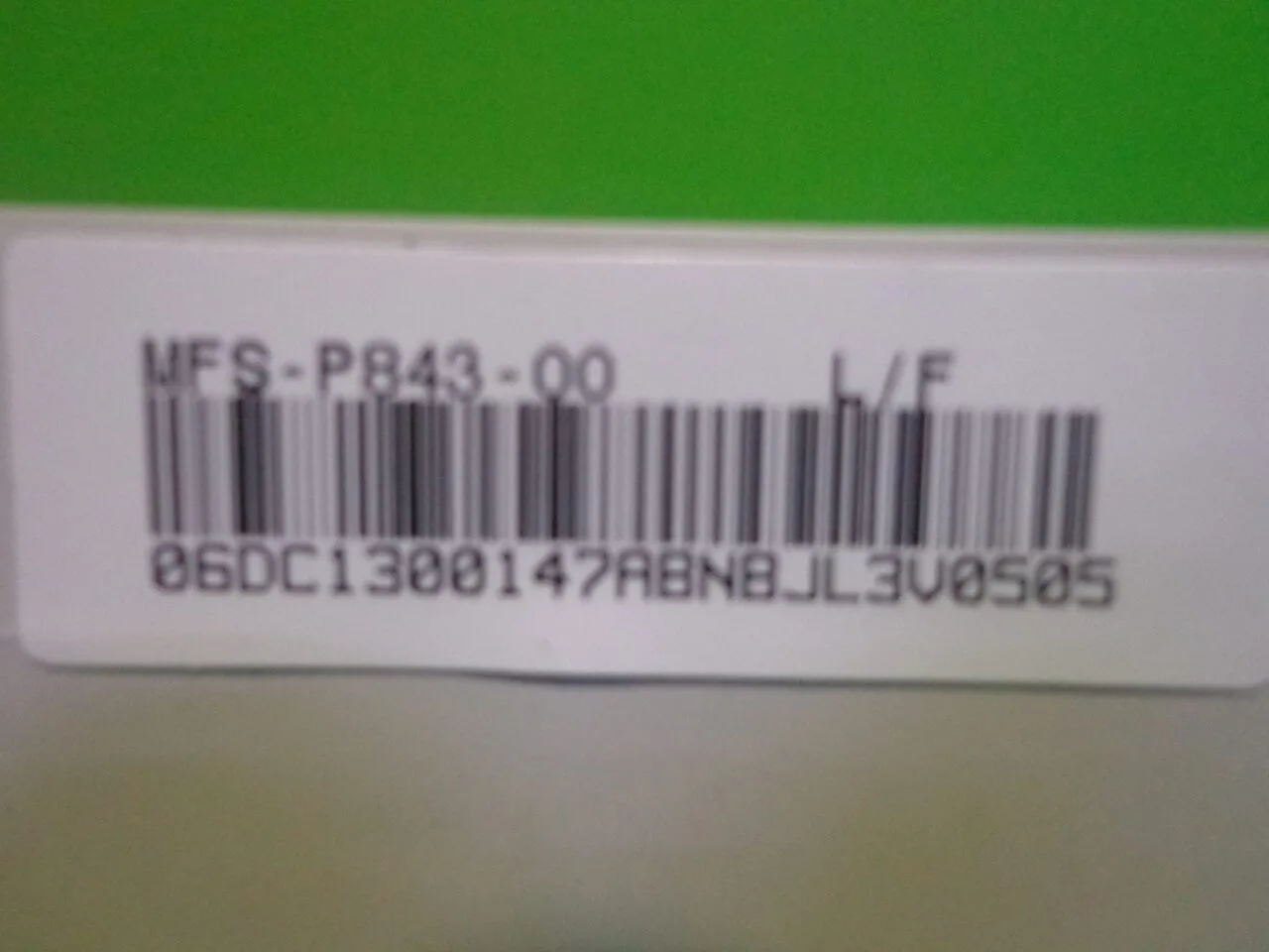 Модуль SAMSUNG MFS-P843-00 для стиральной машины