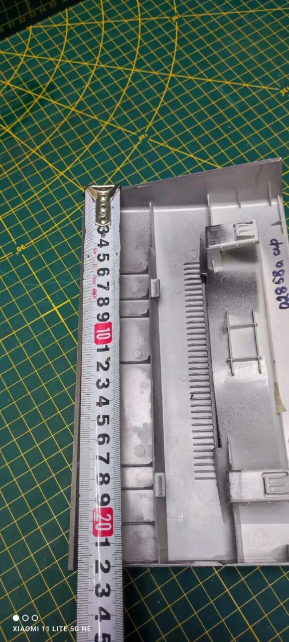 Панель порошкоприемника Samsung DC64-02858A сер