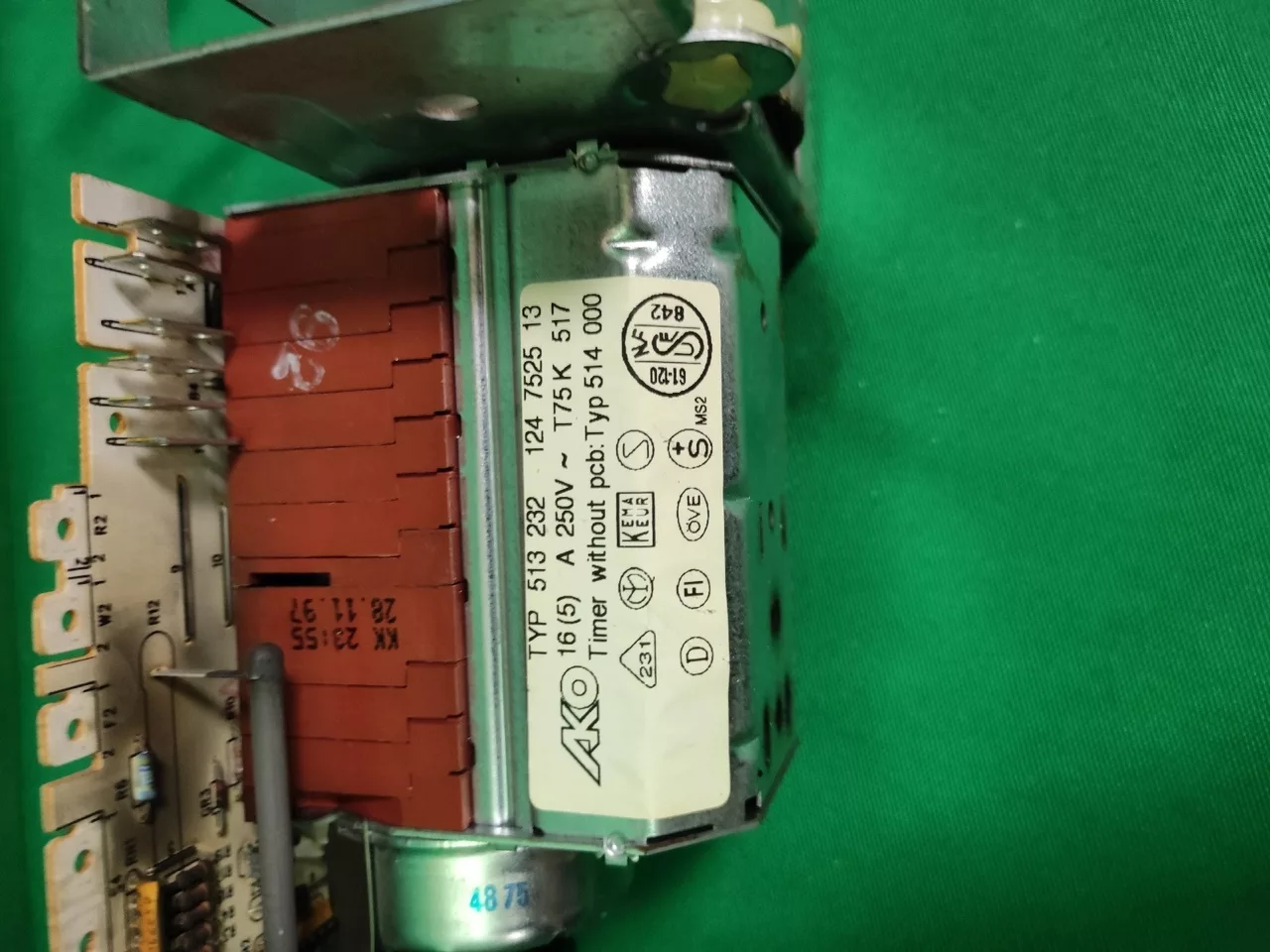 Программатор Electrolux 124752513 для стиральной машины