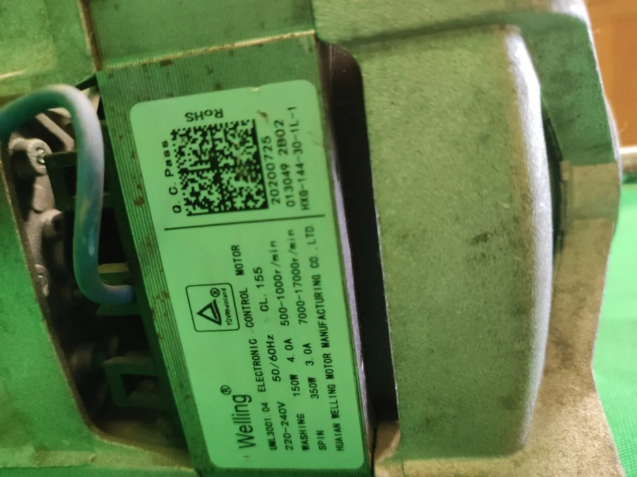 Двигатель Hansa Welling UML3001.04 - 8контактов