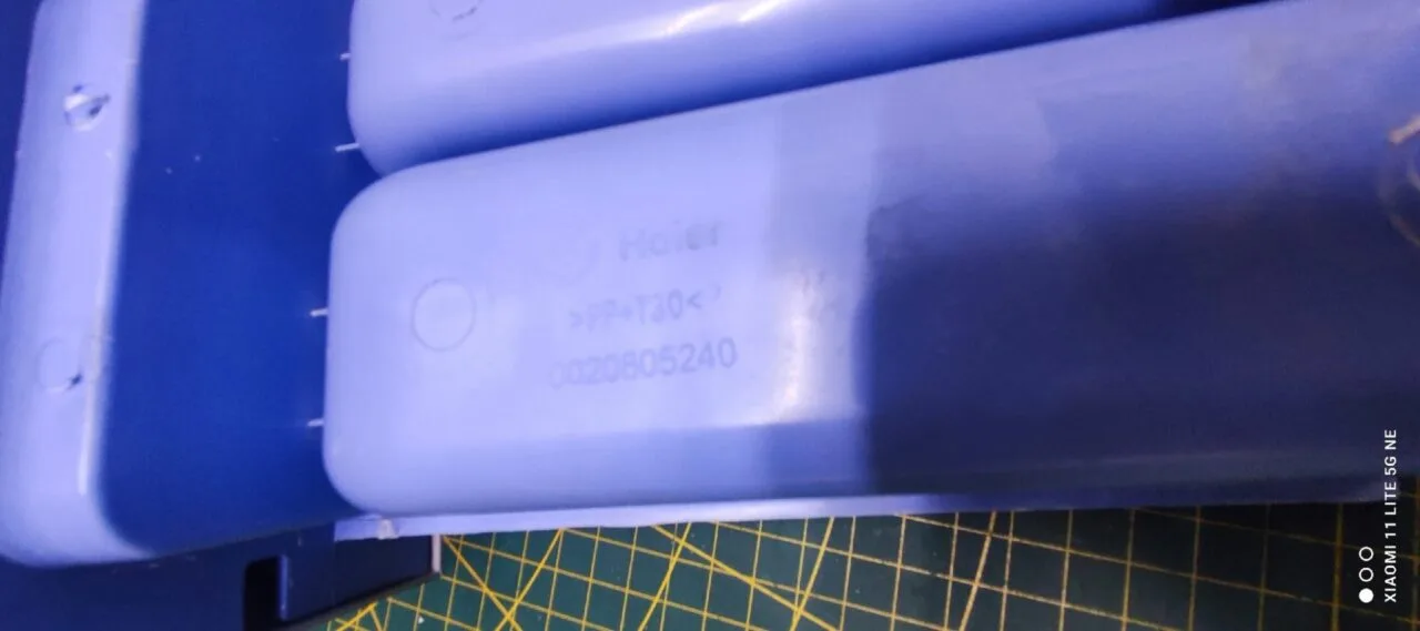 Лоток и панель порошкоприемника Haier 0020805240