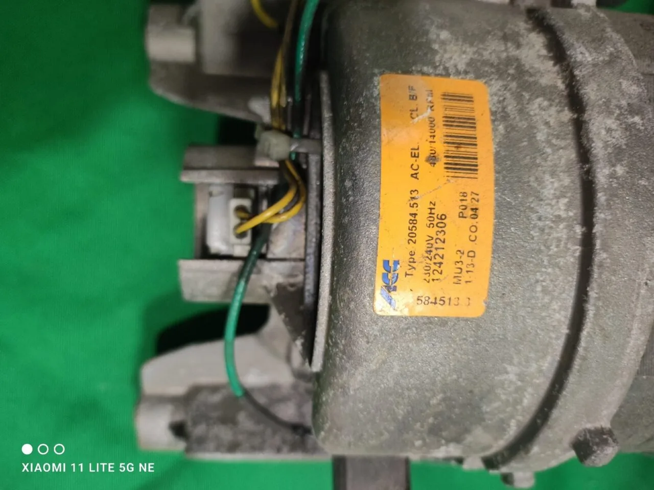 Двигатель Electrolux ACC 124212306 - 8 контактов