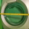 Люк в сборе Ariston C00267744 серебро для стиральной машины без сушки