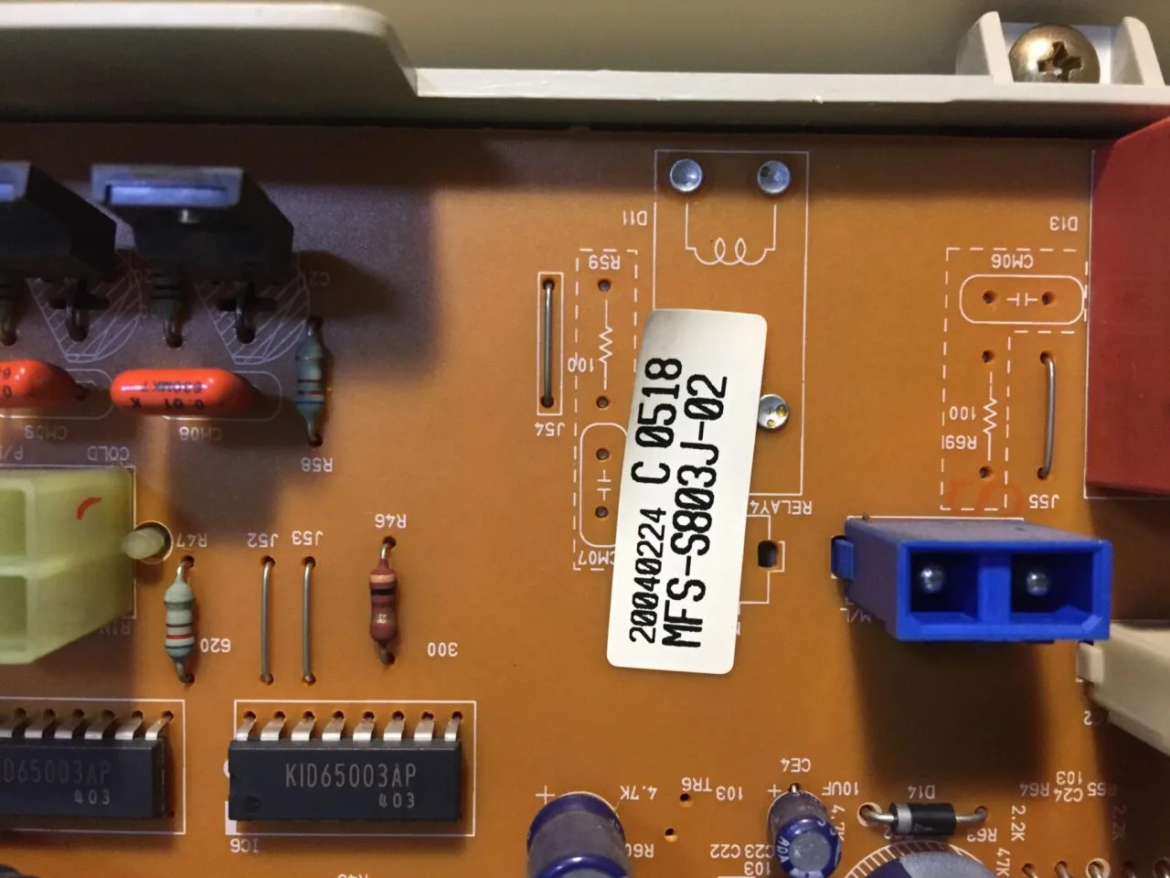 Модуль Samsung S803Jсереб без проводки