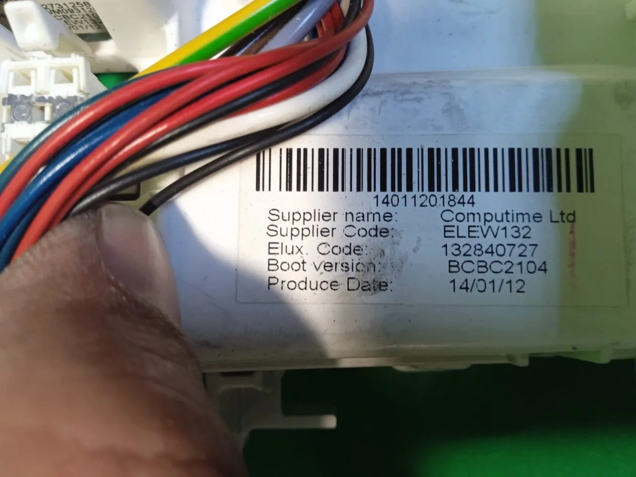 Модуль управления стиральной машины ELECTROLUX  ELEW 132(вертикальная загрузка)