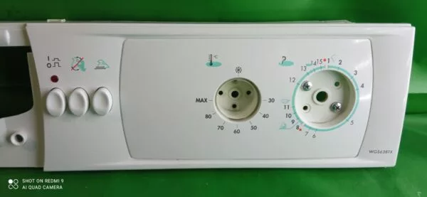 Элементы управления Indesit WGS 638 TX