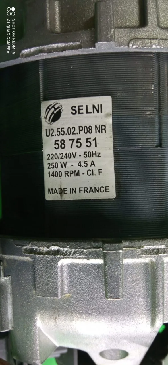 Двигатель Gorenje Selni 587551 7 конт
