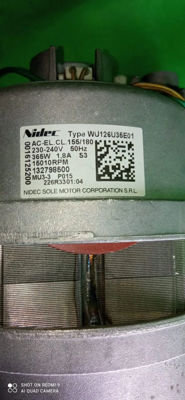 IMG_20250125_152411 Двигатель Electrolux Nidec 132798500 -6 контактов