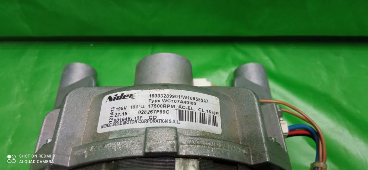 Двигатель Indesit Nidec 16003289901 инвертор - 5 контактов