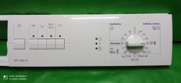 Элементы управления Bosch WFC 16630E для стиральной машины
